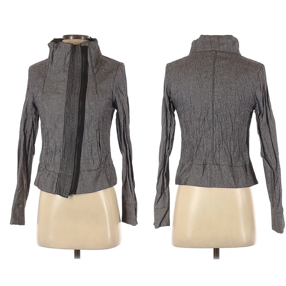 S-DEER Urban Nomad Off Center Zip High Neck Jacket M